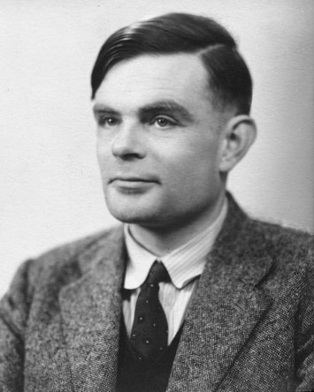 Alan Turing v roce 1951, foto  Elliott & Fry