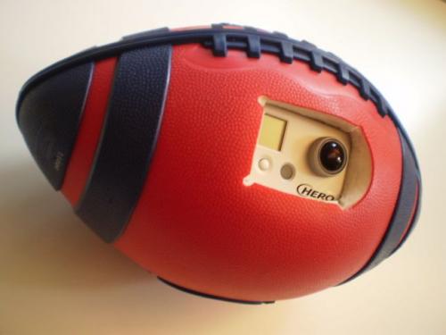 BallCam - míč se zabudovanou kamerou, foto Carnegie Mellon University