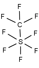 struktura fluoridu perfluoromethylsírového