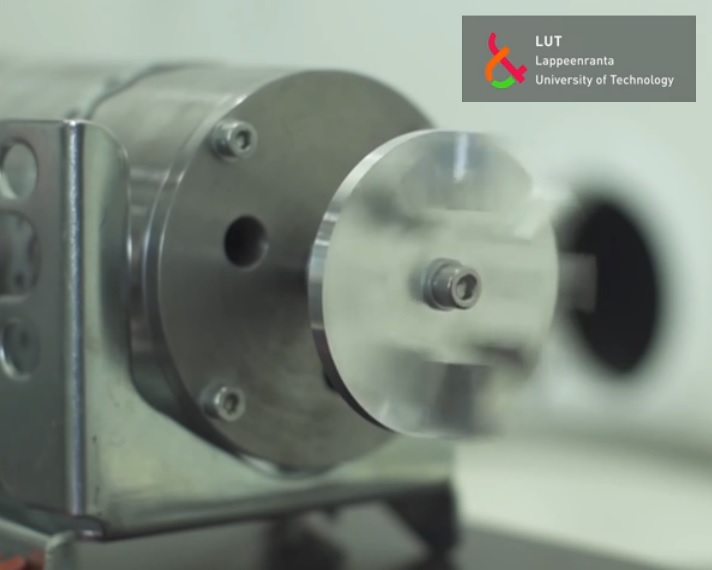 prototyp elektromotoru s vinutím z vláken z uhlíkových nanotrubic, foto Lappeenrantská technologická univerzita