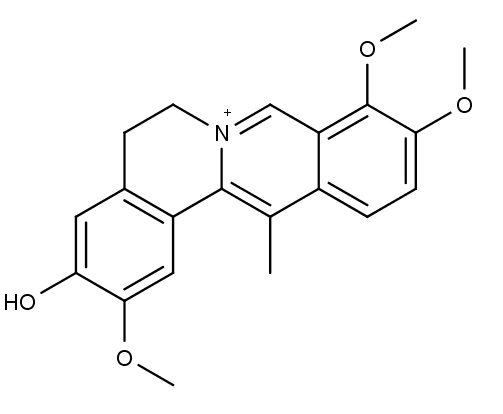 struktura dehydrokorybulbinu