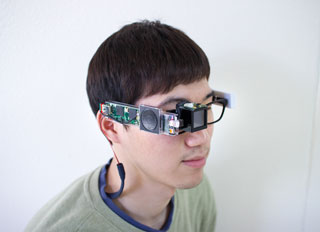 prototyp K-brýlí, foto KAIST.