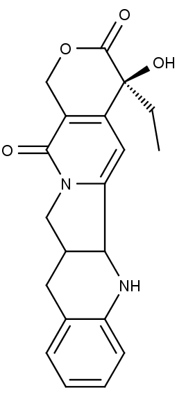 struktura kamptothecinu