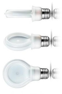 plochá LED žárovka SlimStyle, foto Philips