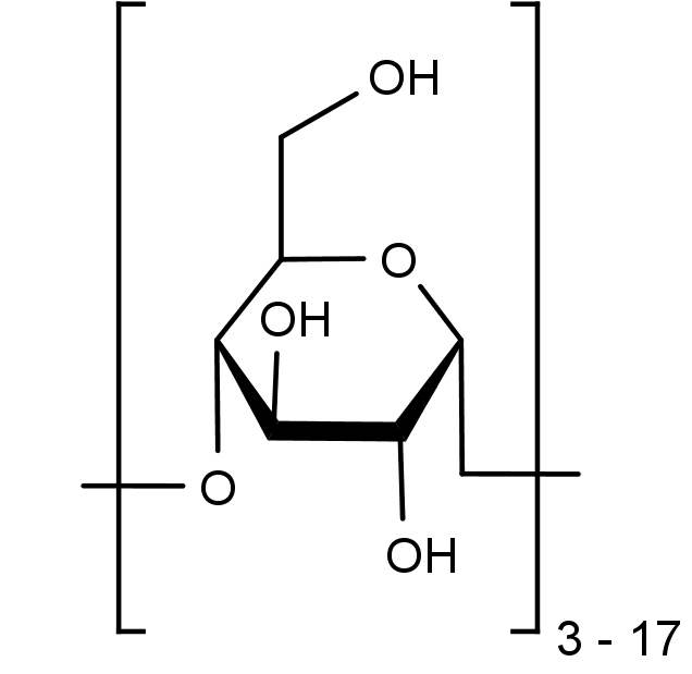 struktura maltodextrinu