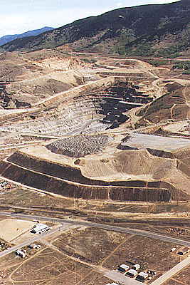 Důl Anaconda v Butte