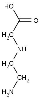 struktura N-(2-aminoethyl)glycinu