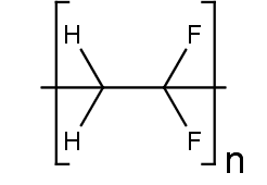 struktura polydifluoroethylenu
