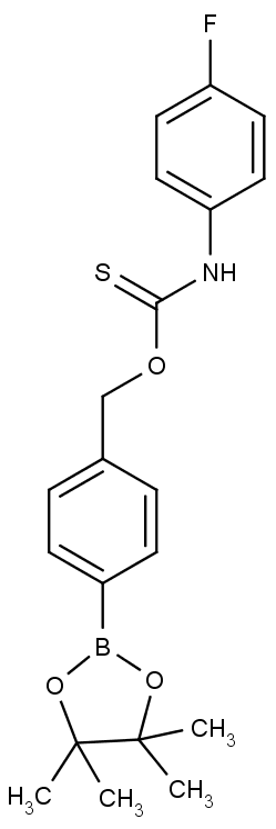Chemická struktura sloučeniny PeroxyTCM-1, která v buňkách uvolňuje sulfan.