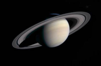 snímek Saturnu pořízený družicí Cassini (foto NASA)