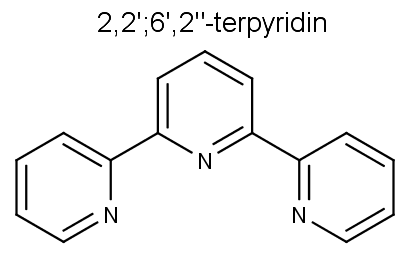 struktura 2,2';6',2''-terpyridinu